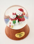 Santa Bear Santa and Missy Snow Globe 2026 product photo View 03 S