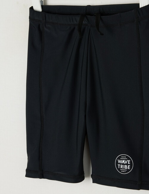 Wavetribe Rash Short, Black product photo View 02 L
