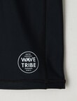 Wavetribe Rash Short, Black product photo View 03 S