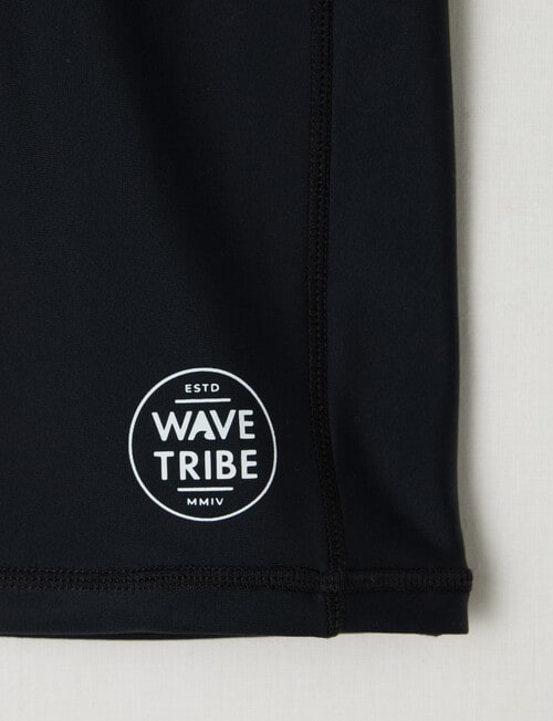 Wavetribe Rash Short, Black product photo View 03 L