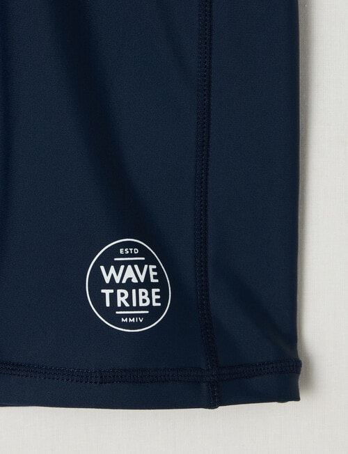 Wavetribe Rash Short, Navy product photo View 03 L