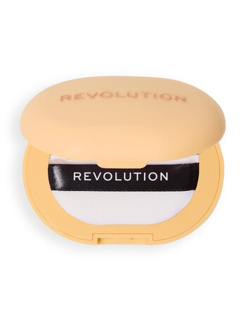 Makeup Revolution Powder Pops Instant Blur Setting Powder, Banana product photo