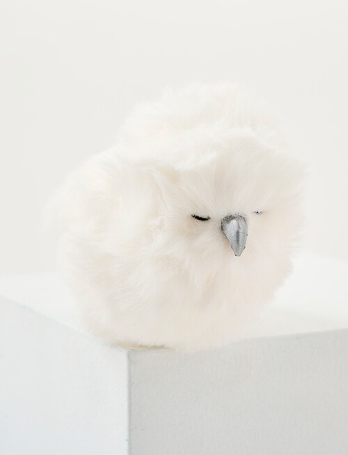Christmas Shop Clip Ornament, Snowy Owl product photo View 03 L