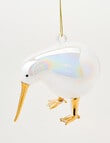 Christmas Shop Glass Ornament, Kiwi product photo View 02 S