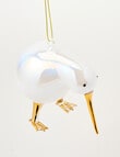 Christmas Shop Glass Ornament, Kiwi product photo View 03 S