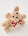 Christmas Shop Fabric Brown Teddy product photo View 02 S