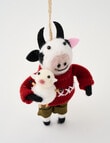 Christmas Shop Cow Ornament product photo View 03 S