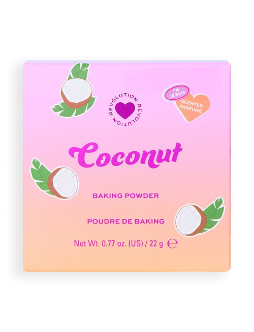 Revolution I Heart Loose Baking Powder, Coconut product photo View 04 L
