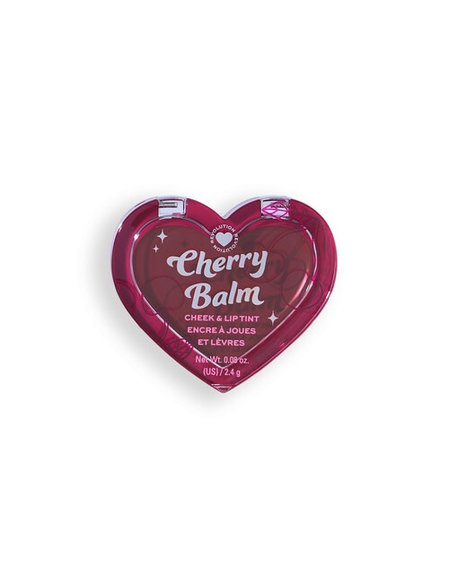 Revolution I Heart Midnight Cherry Balm Cheek & Lip Blush, Black Berry product photo