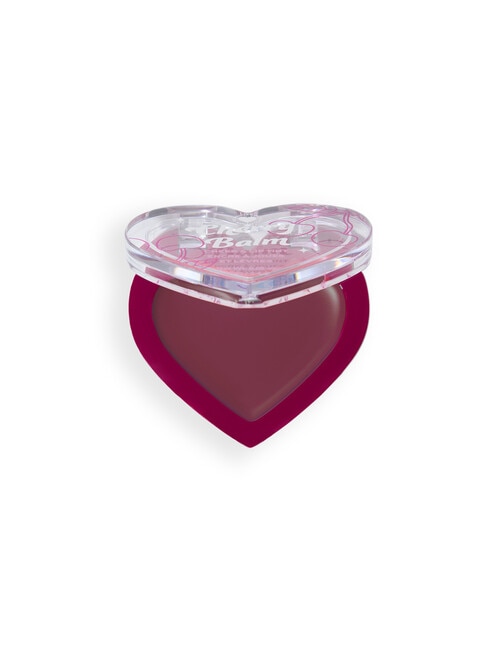 Revolution I Heart Midnight Cherry Balm Cheek & Lip Blush, Black Berry product photo View 03 L