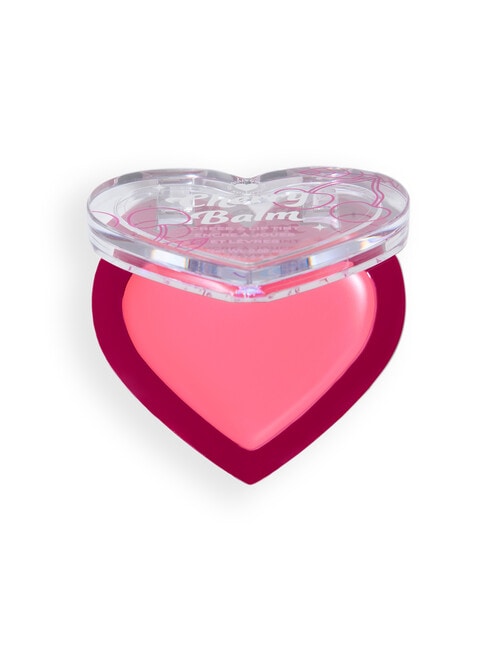 Revolution I Heart Midnight Cherry Balm Cheek & Lip Blush, Cherry Bomb Pink product photo
