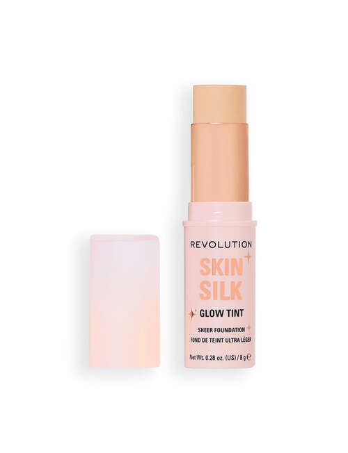 Makeup Revolution Skin Silk Glow Tint Sheer Foundation Stick product photo View 02 L