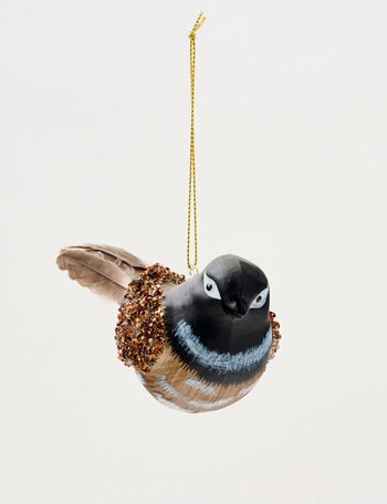 Christmas Shop Glass Ornament, Fantail product photo
