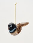 Christmas Shop Glass Ornament, Fantail product photo View 02 S