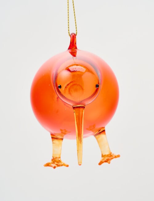 Christmas Shop Glass Ornament, Kiwi product photo View 04 L