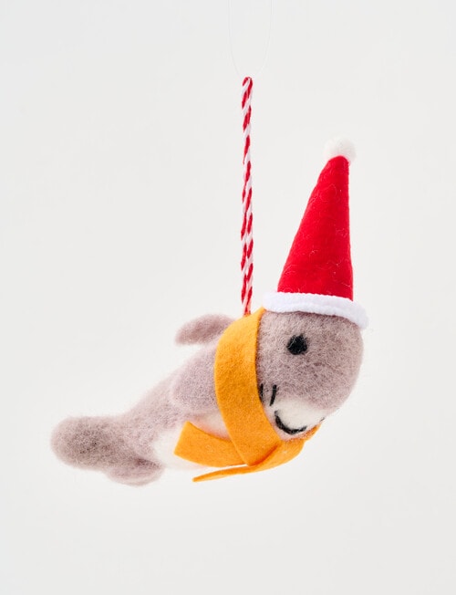 Christmas Shop Ornament, Grey Reef Shark product photo