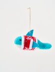 Christmas Shop Felt Ornament, Great White Shark product photo View 02 S