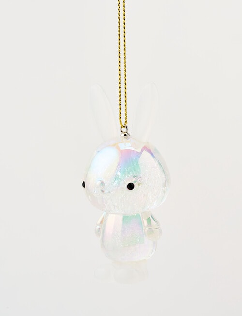Christmas Shop Ornament, Mini Bunny product photo