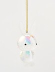 Christmas Shop Ornament, Mini Bunny product photo View 03 S