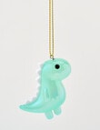 Christmas Shop Ornament, Mini Dinosaur product photo