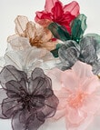 Christmas Shop Sheer Peony Clip, Ruby product photo View 04 S