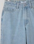 Switch Remi Baggy Denim Jort, Light Blue product photo View 03 S