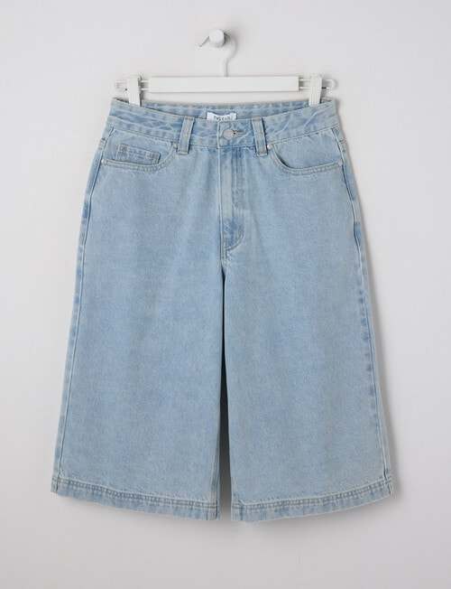 Switch Remi Baggy Denim Jort, Light Blue product photo View 04 L