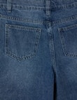 Switch Frankie Denim Jort, Malibu Blue product photo View 02 S
