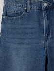 Switch Frankie Denim Jort, Malibu Blue product photo View 03 S