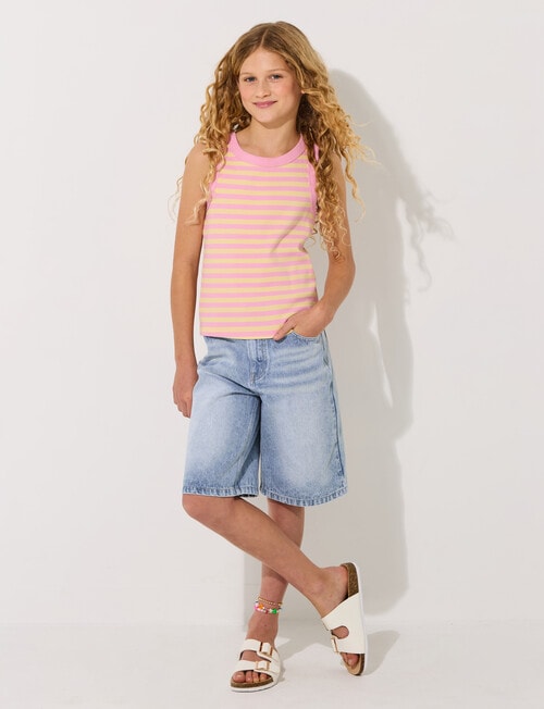 Switch Frankie Denim Jort, Long Beach Blue product photo