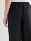 Whistle Urban Straight Leg Pant, Short Length, Black product photo View 05 S