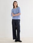 Jigsaw Lunar Sweater, Sky Blue product photo View 03 S