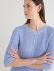 Jigsaw Lunar Sweater, Sky Blue product photo View 04 S
