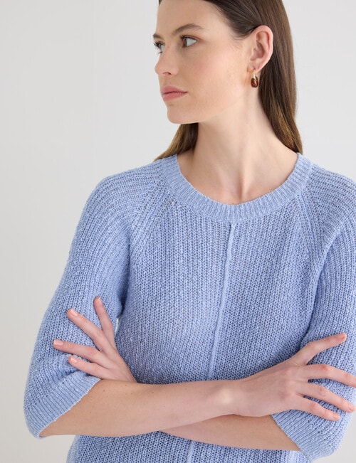Jigsaw Lunar Sweater, Sky Blue product photo View 04 L