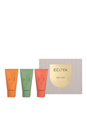 Ecoya The Hand Cream Edit Gift Set, Mandarin Gin, French Pear And Guava & Lychee Sorbet product photo
