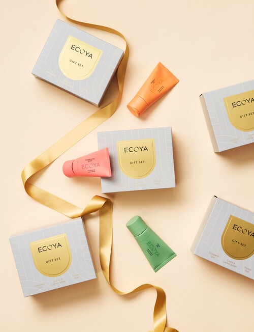 Ecoya The Hand Cream Edit Gift Set, Mandarin Gin, French Pear And Guava & Lychee Sorbet product photo View 02 L