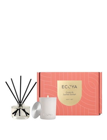 Ecoya The Mini Duo Gift Set, Guava & Lychee Sorbet product photo
