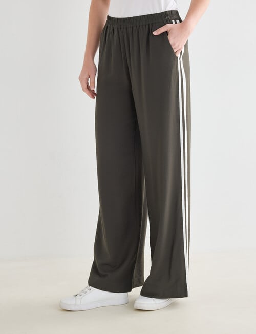 Whistle Urban Straight Leg Pant, Short Length, Dark Olive product photo