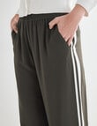 Whistle Urban Straight Leg Pant, Short Length, Dark Olive product photo View 04 S