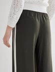 Whistle Urban Straight Leg Pant, Short Length, Dark Olive product photo View 05 S
