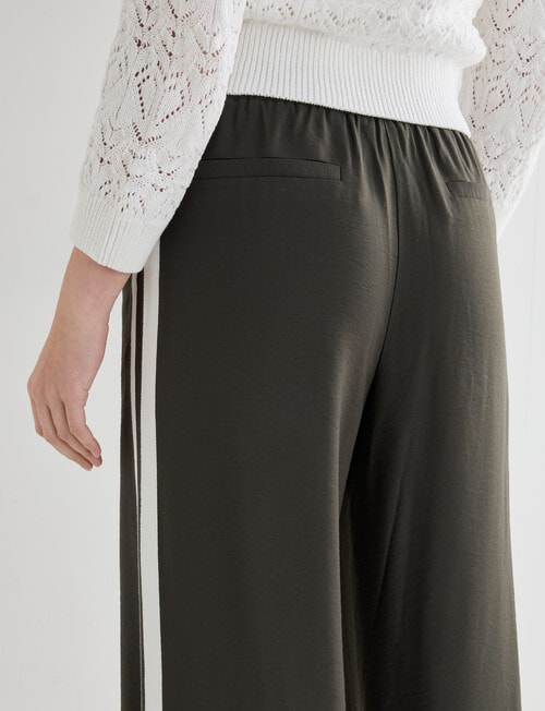 Whistle Urban Straight Leg Pant, Short Length, Dark Olive product photo View 05 L