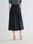 Whistle Basque Waist Skirt, Black product photo View 02 S