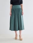 Whistle Basque Waist Skirt, Seafoam product photo