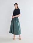 Whistle Basque Waist Skirt, Seafoam product photo View 03 S