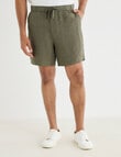Gasoline Linen Shorts product photo