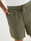 Gasoline Linen Shorts product photo View 04 S