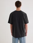 Licensed Poster Acid Wash Tee, Black product photo View 02 S