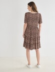 Whistle Animal Babydoll Dress, Shorter Length, Animal product photo View 02 S