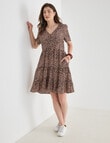 Whistle Animal Babydoll Dress, Shorter Length, Animal product photo View 03 S