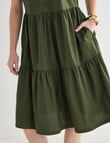 Whistle Collared Shirt Dress, Olive product photo View 05 S